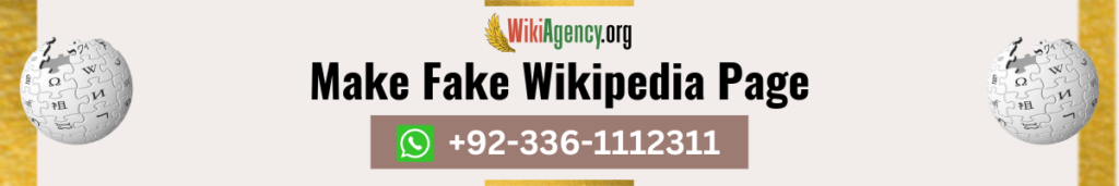 Make Fake Wikipedia Page Cover