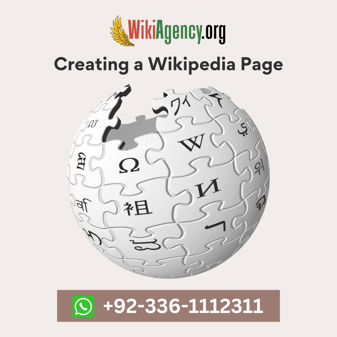 Creating a Wikipedia Page Instagram